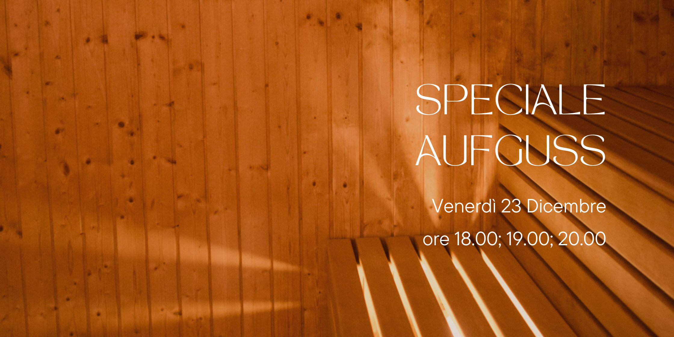 Aufguss 23 dicembre aufguss natale